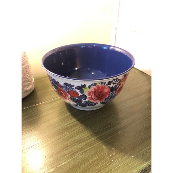 Pioneer Woman NWOT Heritage Floral Melamine Mixing Bowl without Lid - Picture 1 of 5